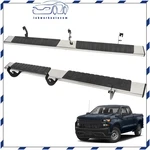 Running Boards Side Steps Fit For Chevy Silverado 1500 Double Cab 2019-24. Fixed Price $111.54.