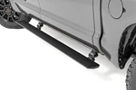 Rough Country Power Running Boards Lighted For Crewmax Toyota Tundra 07-21. Fixed Price $1299.95.