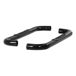 Aries 3 Inch Round Semi Gloss Black Nerf Bars Side Steps Running Boards 204018. Fixed Price $232.99.
