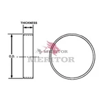 Meritor 1199A3329 Drive Axle Oil Seal Sleeve 2.50" Od, 1.00" Thickness. Fixed Price $66.87.