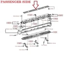 Lexus Oem Factory Passenger Side Running Board Step Pad 2003-2009 GX470. Fixed Price $219.54.