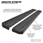 Westin Grate Steps Running Boards Fits 75 - Textured Black. Fixed Price $394.26.