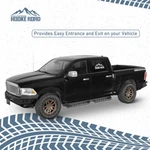 Pair Steel Side Step Nerf Bar For 2009-2024 Dodge Ram 1500 & Classic Crew Cab. Fixed Price $159.74.