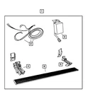 Genuine Mopar Link Assembly 68000650AA. Fixed Price $64.38.