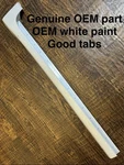 Oem 2018-2024 Chevrolet Traverse Left Driver Rocker Panel Molding, Chevy White. Fixed Price $200.00.