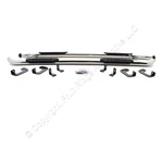 Stainless Steel W/ Textured Black Side Pad Step Nerf Bars For 2007 Suburban 1500. Fixed Price $459.99.