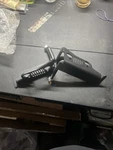 2 Jeep Grill Black Texture Coated Door Side Step Bar Pegs Powder Steel Lr. Fixed Price $9.99.