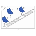 Ford F-250 Super Duty 23-26 LC3Z16A506AA Running Board Mounting Bracket. Fixed Price $209.95.