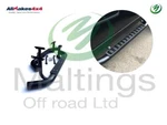Allmakes 4X4 90 Side Steps Fire And Ice Style Tubular Black LR008379. Fixed Price $359.79.