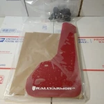 Rally Armor MF17-UR-RD/WH Red, White Mud Flap With Logo (2010+ MAZDA3/SPEED3 Ur). Fixed Price $79.99.