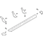 Ford Oem Step Asy Right M2DZ16450CB. Fixed Price $1450.36.