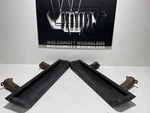 Tj Wrangler Jeep Factory Black Side Step Running Boards Pair Oem Cc 1ZZ. Fixed Price $175.50.