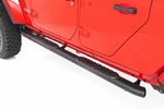 Rough Country Oval Nerf Steps Black For Jeep Gladiator Jt 20-25. Fixed Price $289.95.