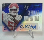2014 Panini Certified #p-de Dee Ford Potential Autographs Mirror Blue #/99. Fixed Price $8.00.