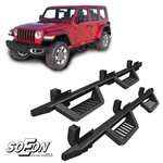 6" Powder Coated Running Boards For 2018-2026 Jeep Wrangler Jl Side Steps Bars. Fixed Price $158.00.