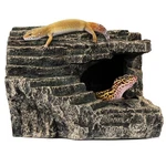 Reptile Hide, Great For Geckos, Snakes, Bearded Dragons & Lizards. With Steps.... Fixed Price $54.32.