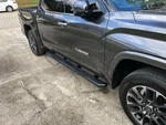 Oem Toyota Tundra Crew Max 2022-2025 Black Aluminum Oval Running Boards. Fixed Price $999.99.