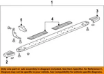 Gm Oem 15-23 Ats Cab Running Board-step Pad 84173414. Fixed Price $91.15.