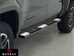 Aps Chrome Nerf Bar Steps For 24-26 Toyota Tacoma Double Cab Crew. Fixed Price $422.00.