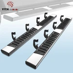 Yitamotor For 07-18 Chevy Silverado 1500 Crew Cab Running Boards Side Steps Bars. Fixed Price $132.99.