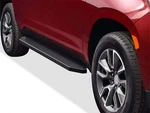 Aps Black Flat Running Boards Style Fit 21-26 Chevy Suburban. Fixed Price $219.99.