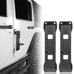 2X Foldable Aluminum Door Hinge Steps Pedal Fit Jeep Wrangler Jk Jl 2007-2025. Fixed Price $87.99.
