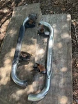 Chevy Silverado 2500 Chrome Nerf Bars Regular Cab 4-INCH Round Steps. Fixed Price $99.00.