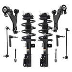 10PC Front Struts Lower Control Arm Sway Bar For Outlook Traverse Acadia Enclave. Fixed Price $271.09.