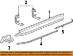 Gm Oem 07-14 Escalade Pillars, Rocker Floor Running Board-insert Strip 15914684. Fixed Price $165.11.
