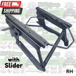 With Slider Passenger Side Front Seat Bracket Mount 91-95 Jeep Wrangler Yj 87-95. Fixed Price $129.99.