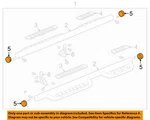 Gm Oem 15-22 Canyon,colorado Cab Running Board-end Cover 22929618. Fixed Price $55.90.