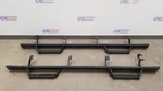 22 Toyota Tundra Tss SR5 Predator Running Board Set Pair Black Crew Cab. Fixed Price $289.00.