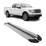 Running Boards Nerf Bars Side Step Ford F150 Supercrew Cab 2009-2014 Silver. Fixed Price $419.99.
