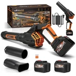 Maxpeedingrods 650CFM Leaf Blower 2 4.5AH 180 For Lawn Garden Outdoor Clean. Fixed Price $64.49.