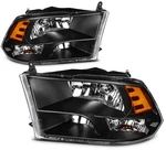 Headlamps Fits Dodge Ram 1500 2500 3500 2009-2018 Headlights Assembly Pair Clear. Fixed Price $91.19.