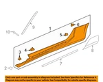 Gm Oem 16-24 Camaro Pillars, Floor Exterior Trim-rocker Molding 23399025. Fixed Price $870.54.