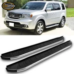 Fits 09-15 Honda Pilot YF3/4 68INCH Running Board Side Step Bars Black Silver. Fixed Price $184.99.
