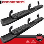 For 05-26 Nissan Frontier Crew Cab Side Step Curved 4.3" Running Board Nerf Bar. Fixed Price $149.99.