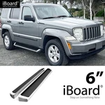 Running Board Step 6IN Aluminum Silver Fit Jeep Liberty 08-13. Fixed Price $240.95.