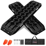 Nilight Recovery Traction Boards For 4WD 4X4 With 2PCS Mounting Kit (black). Fixed Price $75.99.