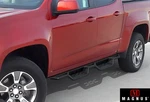 Aps Black Side Step Nerf Bars For 15-26 Chevy Colorado Gmc Canyon Crew Cab. Fixed Price $357.00.