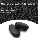 2X End Caps Bar Side Step Black For 2009-2017 Dodge Ram 1500-3500 New 68044463AB. Fixed Price $14.86.