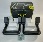 Bully BBS-1103 Truck Steps Die Cast Aluminum Textured Black Powder Coat, (read). Fixed Price $54.99.