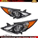 For 11-14 Sonata Kac Black Housing Amber Corner Projector Headlight Lamps. Fixed Price $101.99.