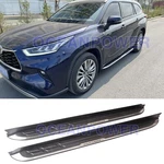 For 2020-2025 Toyota Highlander Aluminum Running Boards Side Step Bar Fix Silver. Fixed Price $199.99.