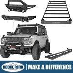 Hooke Road Front / Rear Bumper Roof Rack Side Step 2021-2026 Ford Bronco. Fixed Price $329.99.
