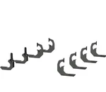 Aries Versatrac Mounting Running Board Brackets - 2055162 2024 2025 2026 Tacoma. Fixed Price $99.99.