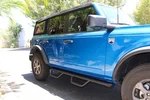 Go Rhino D224129T Dominator Xtreme Side Steps With Rocker Panel Bracket Kit. Fixed Price $518.49.