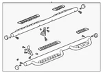 Genuine Gm Running Board Step 84157007. Fixed Price $725.79.