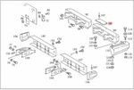 Genuine Mercedes Running Board 4605230001. Fixed Price $25.08.